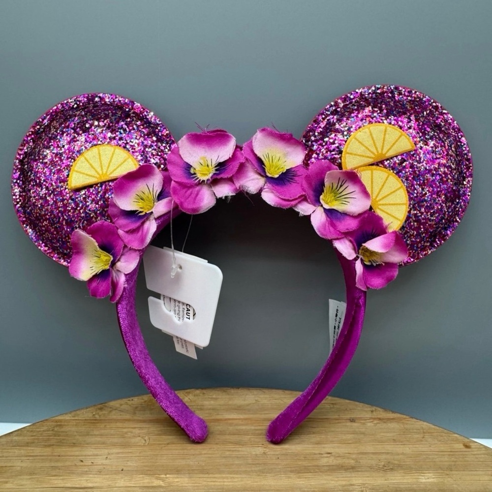 Disney Parks 2019 Epcot Flower and Garden Festival Glitter Ears  Lemons NWT